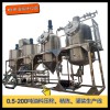 小型茶子油生產(chǎn)線半噸茶油精煉設備油脂廠加工提煉機